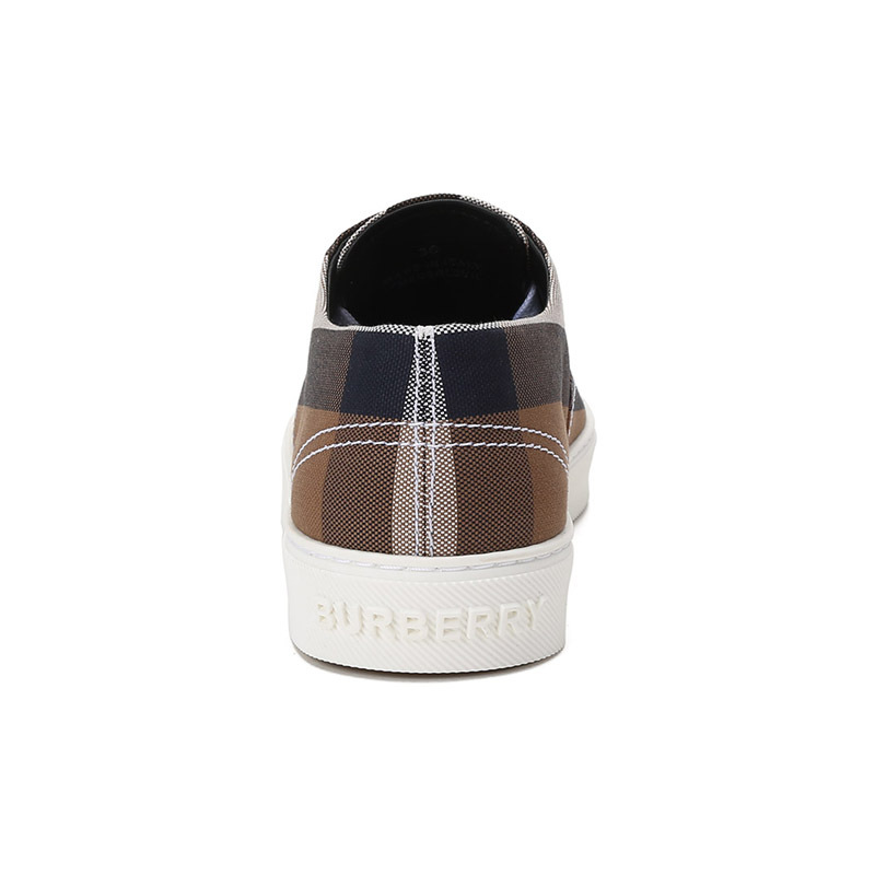 博柏利/巴宝莉 BURBERRY 女款织物尖头系带休闲运动鞋 80421371