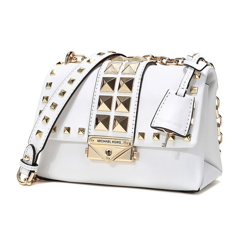 MICHAEL KORS 迈克·科尔斯 MK女包 CECE系列皮革单肩斜挎包 32T9G0EC0L