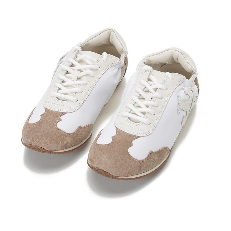托里·伯奇 TORY BURCH TB女鞋 织物/牛皮革TORY系带休闲运动鞋75098