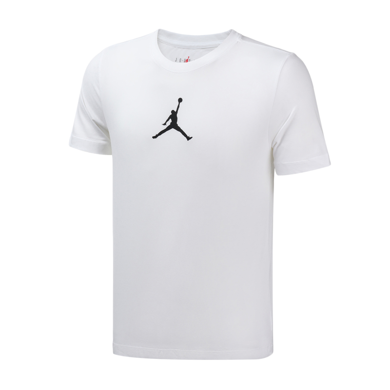 NIKE男装短袖T恤Jordan经典LOGO圆领套头针织运动服BQ6741