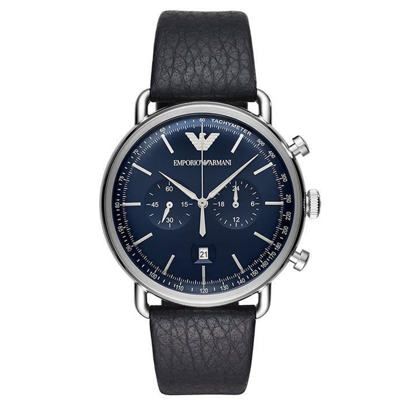 阿玛尼（Emporio Armani) 手表 计时器表休闲商务 运动石英表 男 AR11105
