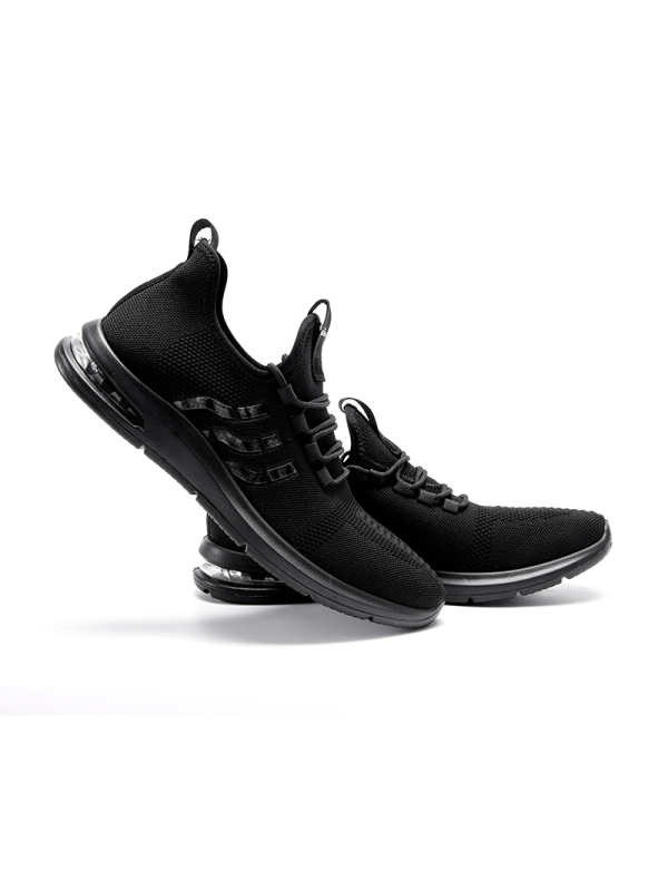 柒牌seven男装2020新款青年时尚运动鞋男士秋季休闲鞋黑色