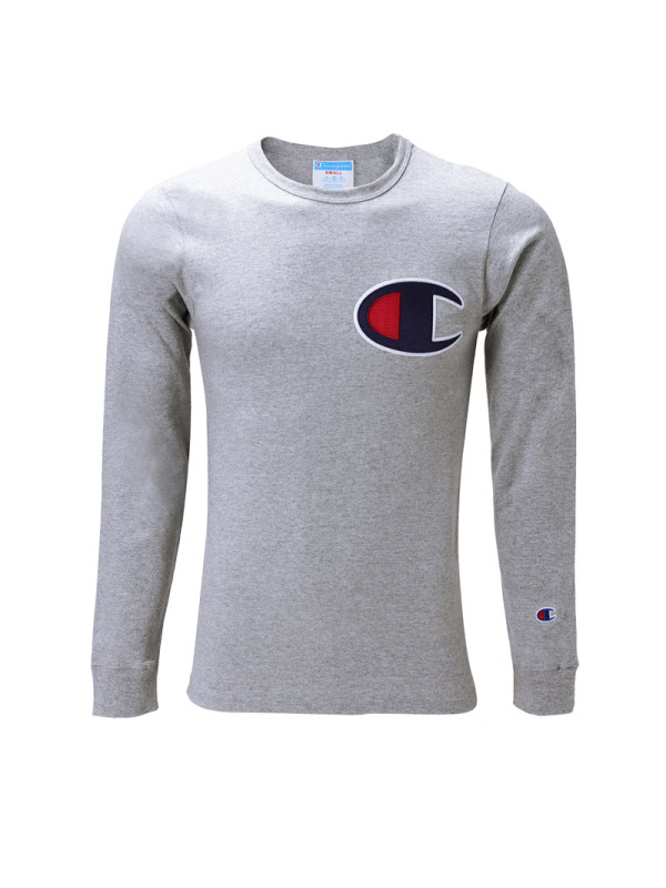 champion冠军卫衣胸口绣标棉质gt47男士卫衣