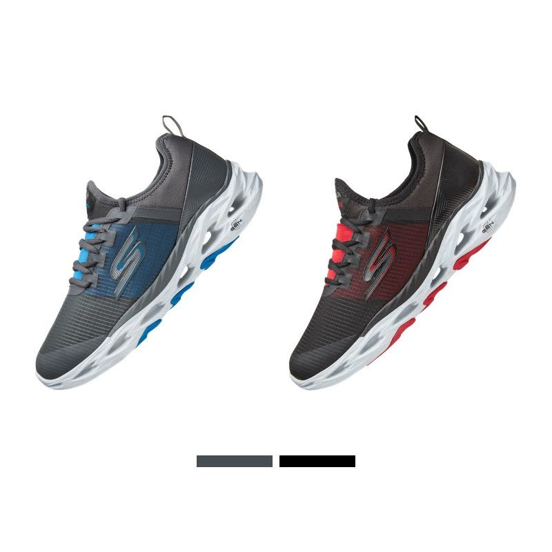 Skechers斯凯奇男鞋新款轻质透气布休闲鞋跑步鞋慢跑鞋 54841图片
