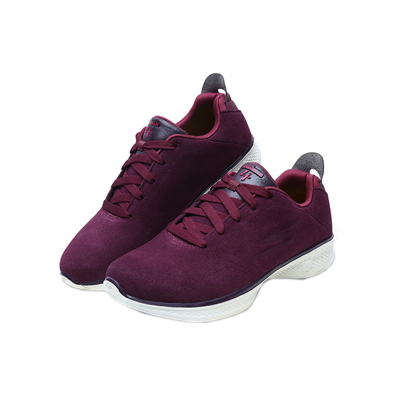 Skechers斯凯奇女鞋GO WALK 4 轻质健步鞋保暖休闲运动鞋14913