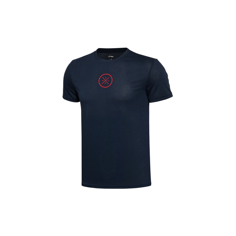 李宁韦德系列速干凉爽男款短袖t恤atsl055