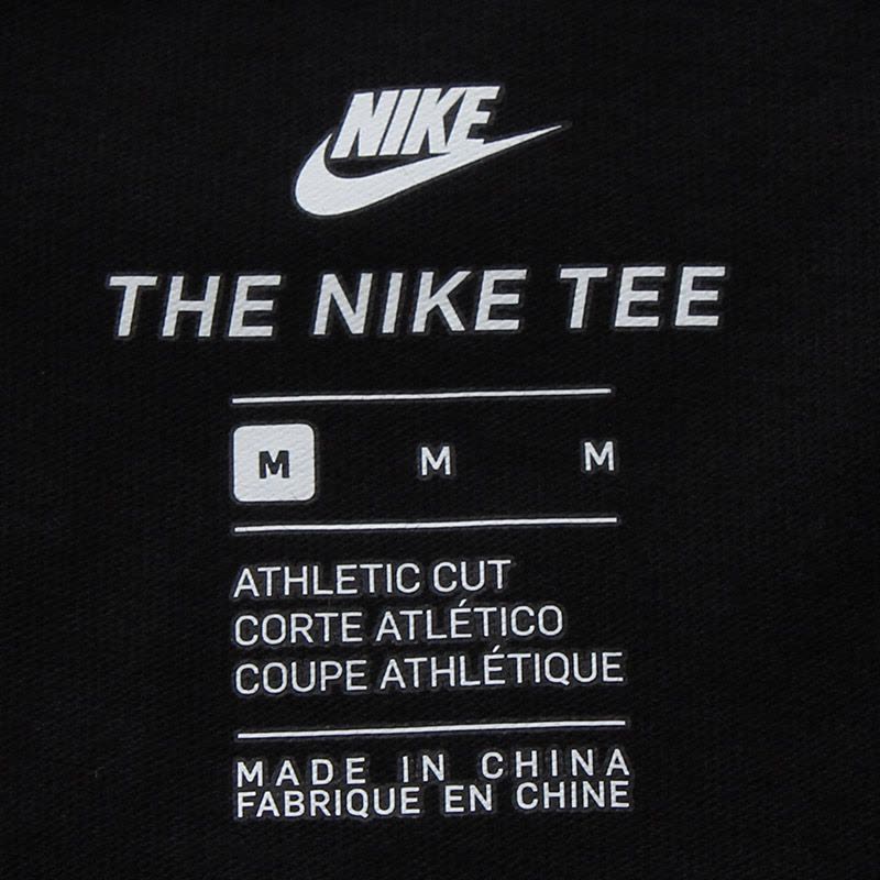 NIKE耐克女短袖T恤just do it休闲透气圆领上衣889404 黑色 L图片