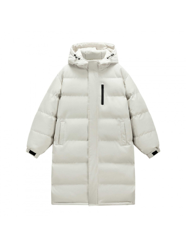 棉衣男冬季新款情侣男女长款过膝棉服抗寒防风加厚保暖面包服外套