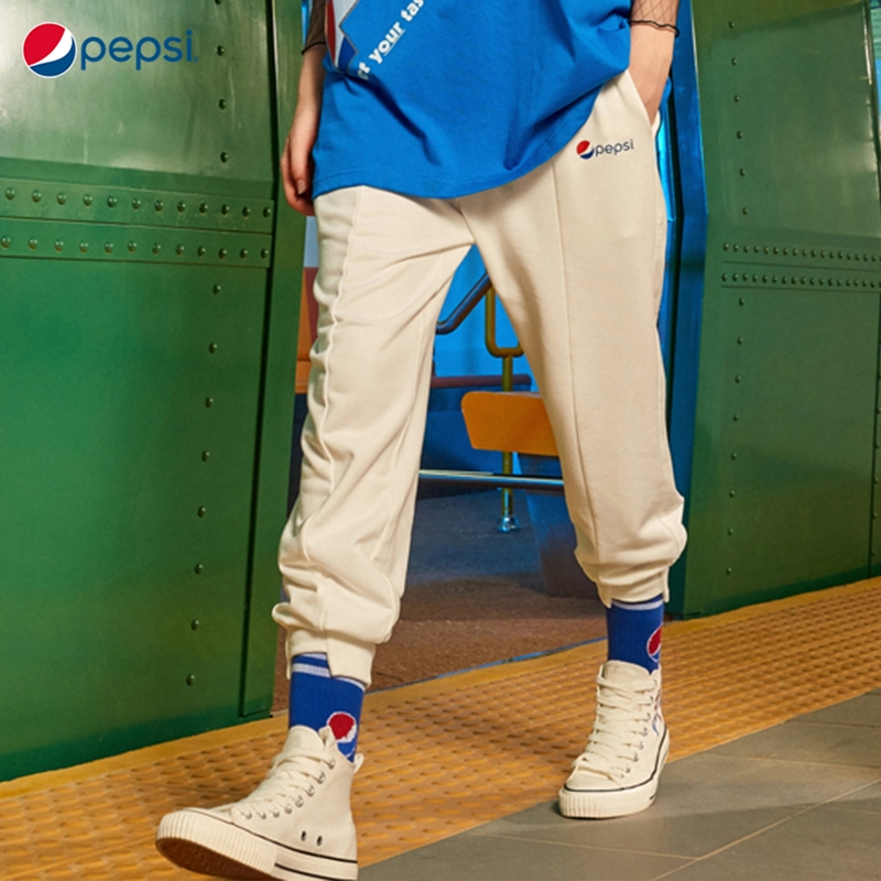 百事(Pepsi)哈伦休闲运动裤宽松潮流百搭情侣卫裤BSK-2202
