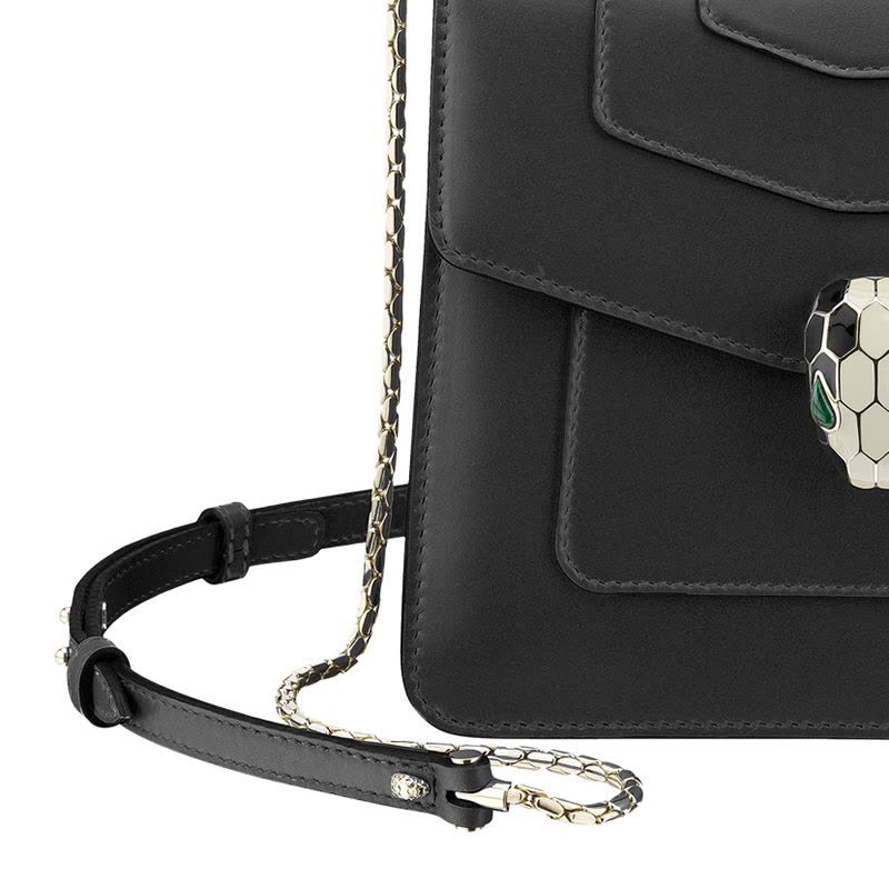 【预定】BVLGARI宝格丽 SERPENTI FOREVER 经典蛇头单肩包18*16*9.5CM图片