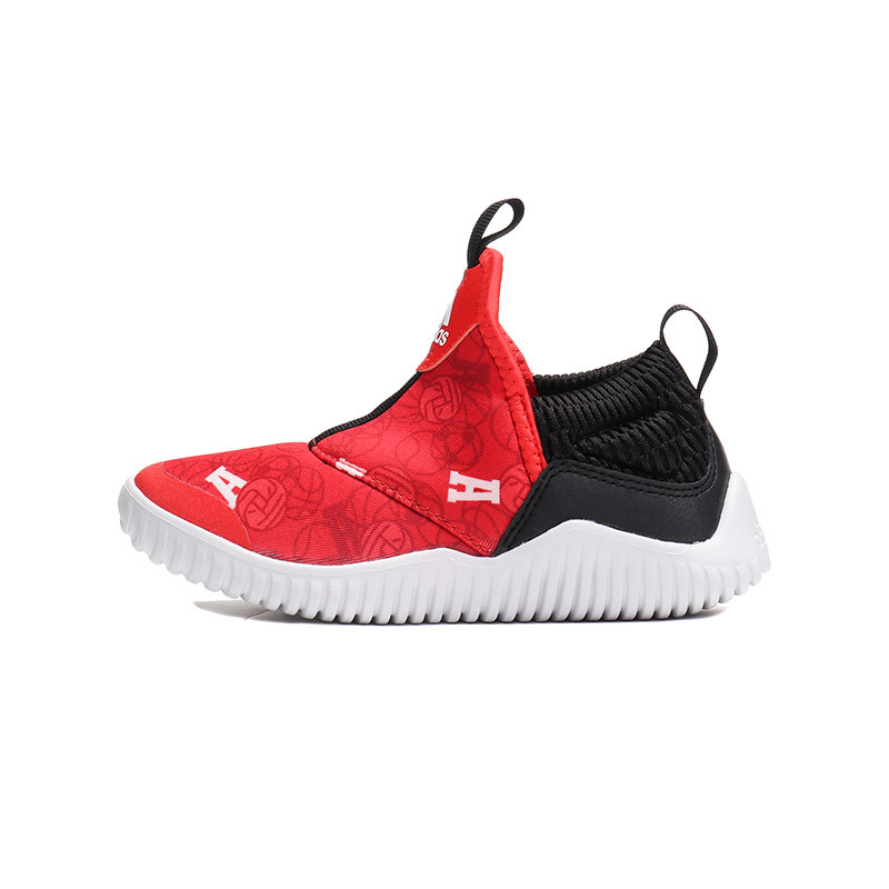 【自营】adidas童男鞋小童儿童鞋海马一脚蹬休闲运动鞋D96836