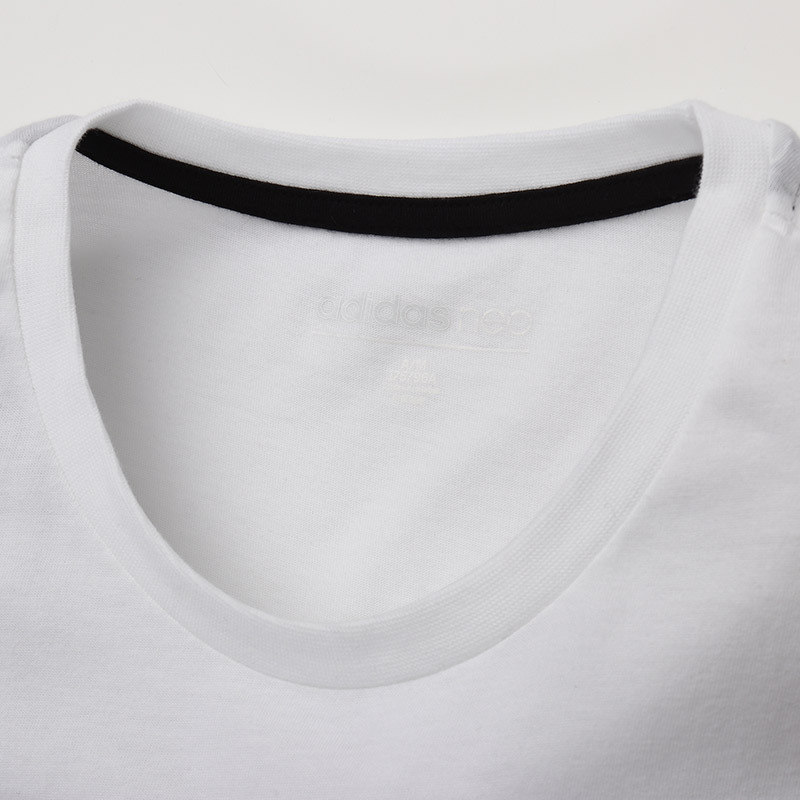 adidas阿迪达斯NEO男子短袖T恤休闲运动服CV6887 L CV6887蓝