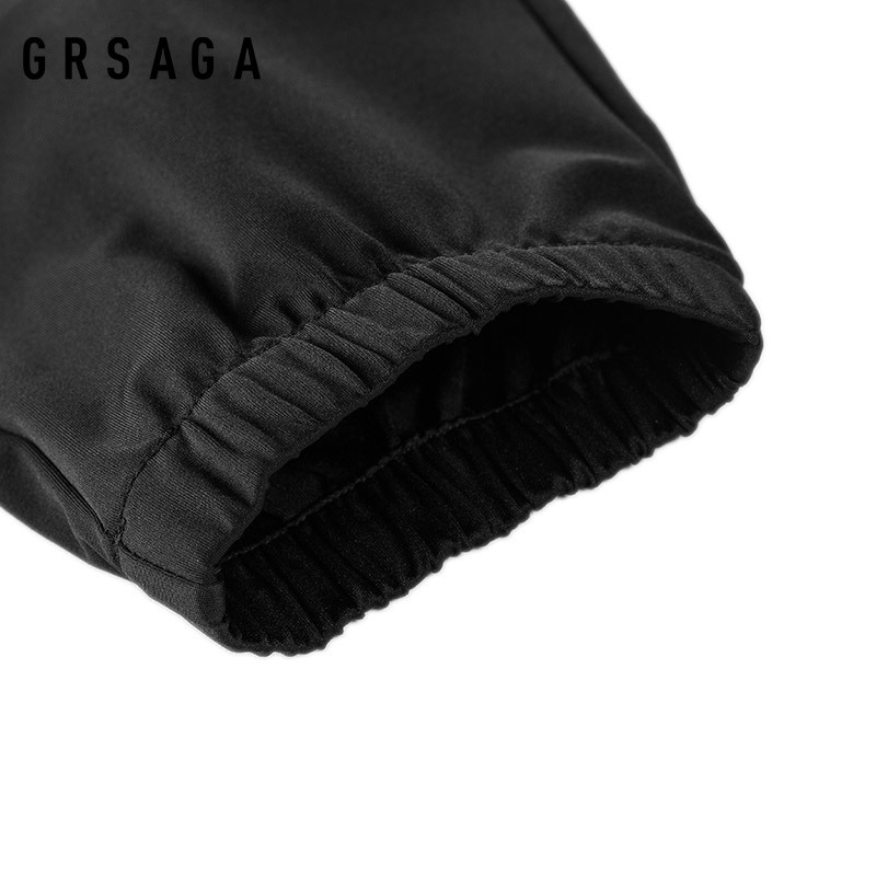 GRSAGA夏季休闲黑色系休闲裤11723828692