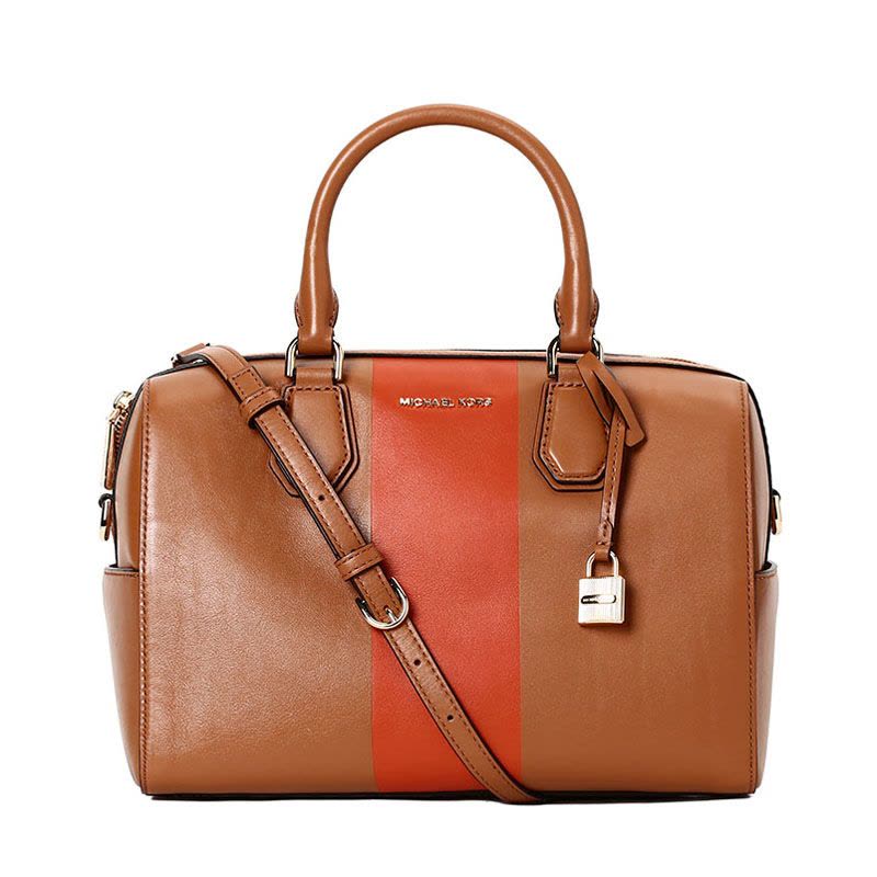 Michael Kors/迈克·科尔斯 女士拼色波士顿手拎斜挎包 30S7GIJU2L 29x19x17CM图片