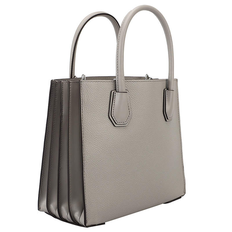 MICHAEL KORS 迈克·科尔斯 MK女包 欧美时尚MERCER系列灰色皮革女士手提单肩斜挎包