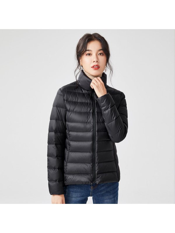 高梵轻薄羽绒服女短款超薄2020年新款冬薄款旗舰店轻便外套轻时尚