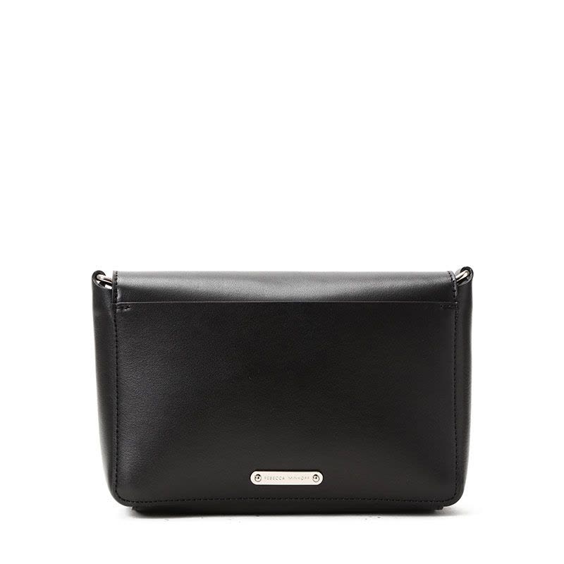瑞贝卡·明可弗 REBECCA MINKOFF Mab Flap 斜挎包HU18EGRX82 银扣 女士斜挎包图片