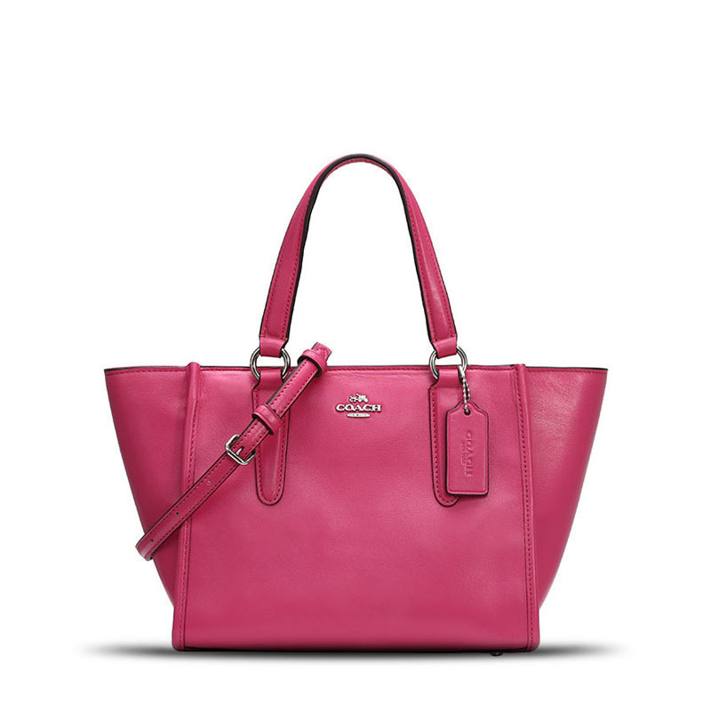 COACH/蔻驰 女包牛皮革迷你手拎斜挎蝙蝠包 33537 (34)23x19x14CM