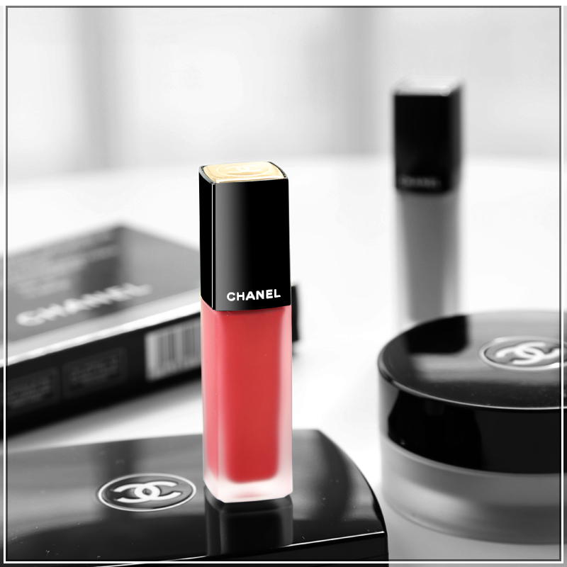 chanel香奈儿丝绒雾面短管炫亮魅力印记唇釉154热卖色6ml高度显色淡化