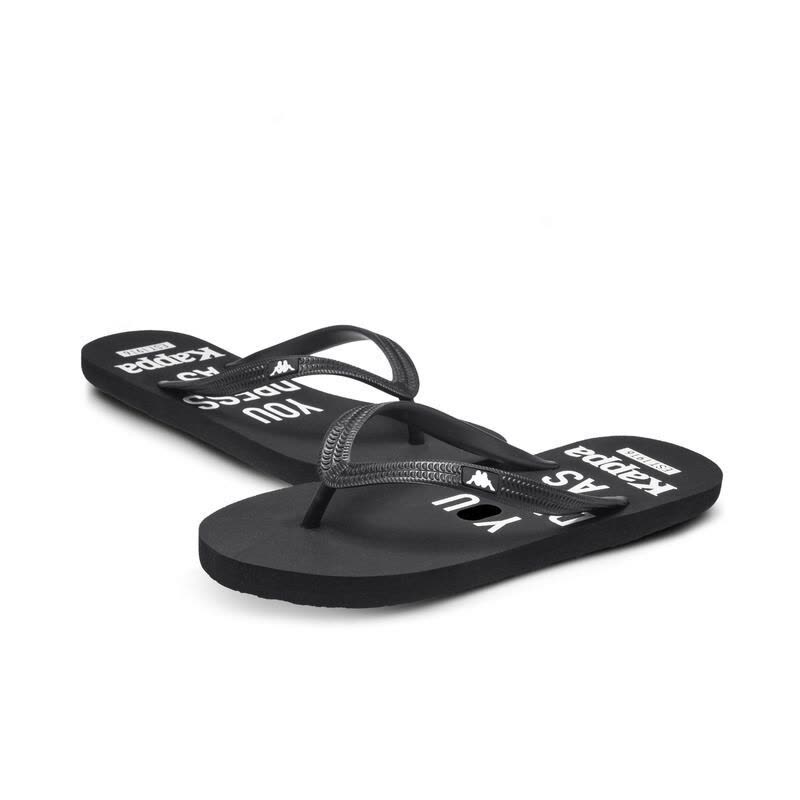 Kappa卡帕情侣男运动拖鞋人字拖休闲凉鞋|K0825LT05D图片