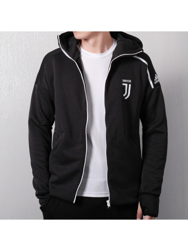 阿迪达斯秋季男装连帽足球服运动服保暖夹克外套DS8856