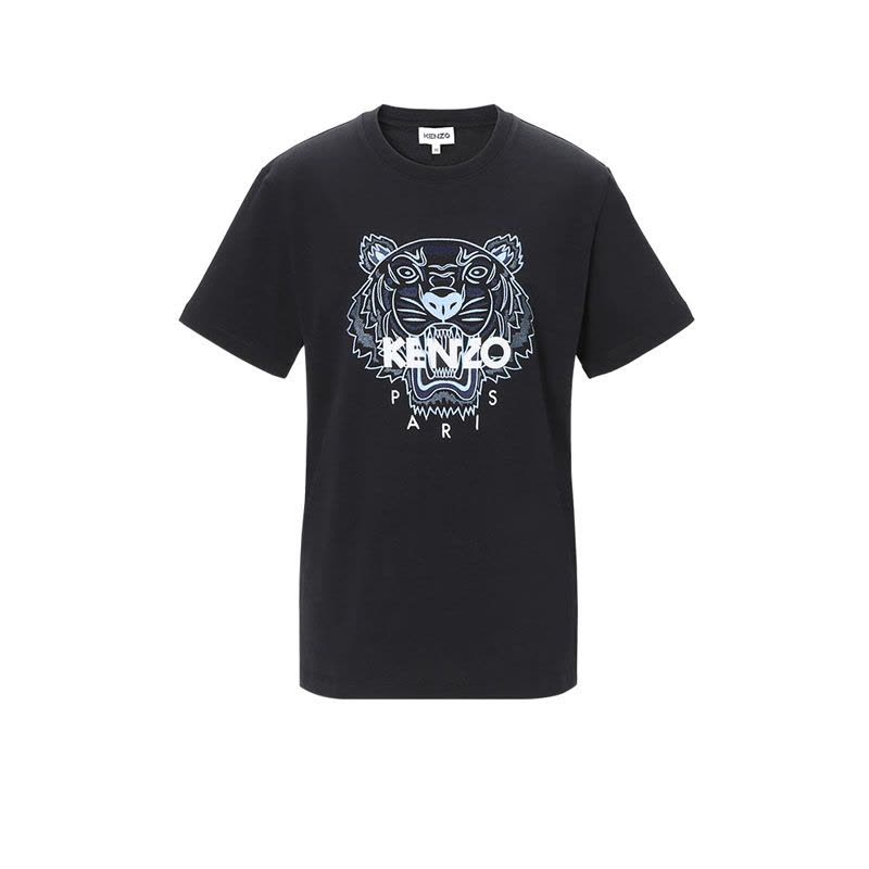 KENZO 短袖T恤 虎头 棉质 FB52TS9124YE图片