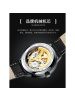 冠琴(GUANQIN)手表防水全自动机械表潮镂空时尚腕表