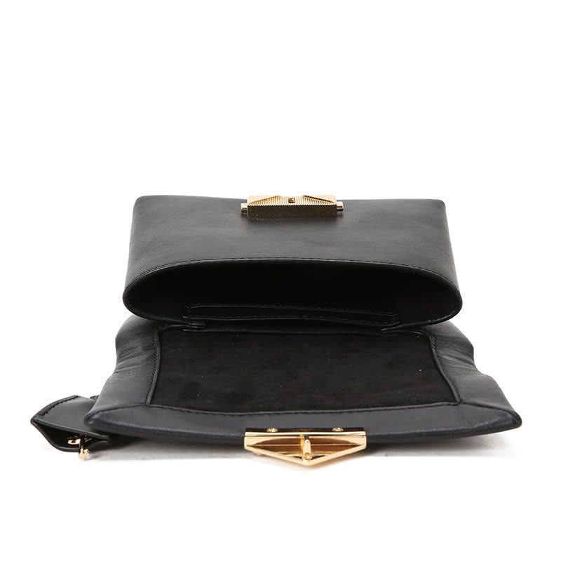 MICHAEL KORS 迈克科尔斯 Cece 链条包 单肩包 斜挎包迷你 锁扣光面皮32S9G0EC0L金扣图片