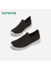 热风hotwind2019年春季新款潮流时尚一脚套男士休闲鞋圆头布鞋H23M9104