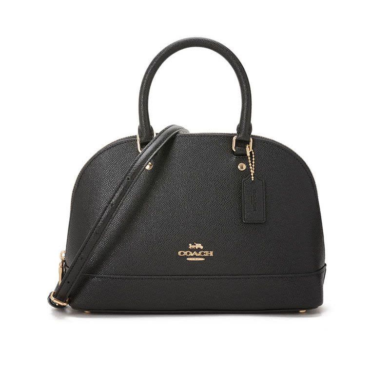 COACH/蔻驰 女包马车徽标手拎斜挎贝壳包 F27591图片