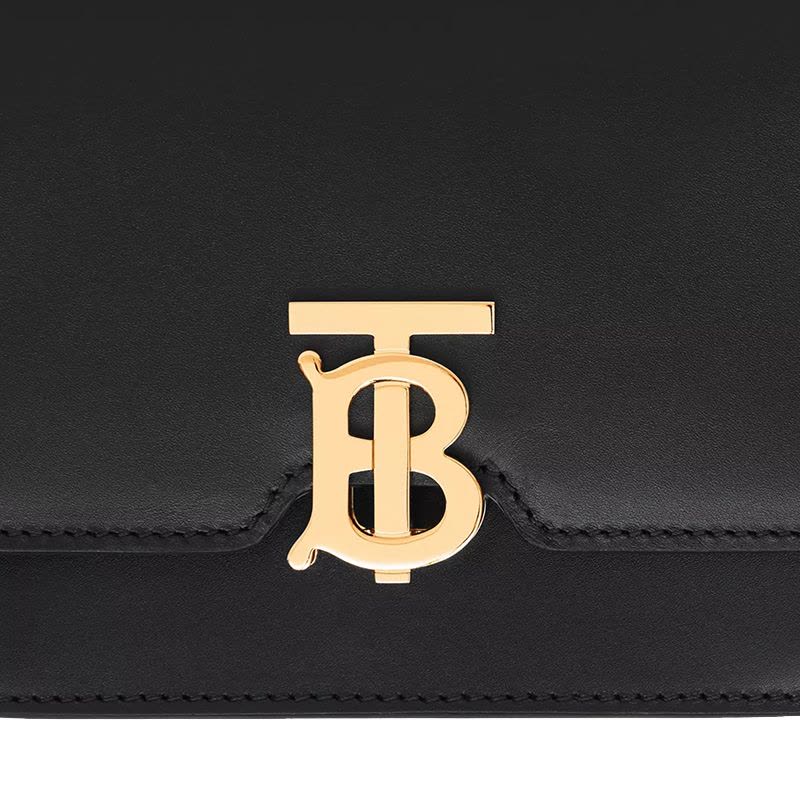 BURBERRY TB 专属标识皮革锁扣包单肩包 迷你 17*6*12.5CM图片