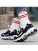 SKECHERS(斯凯奇)2019D\’LITES系列时尚绑带运动鞋春季女子休闲鞋13144-BKLP