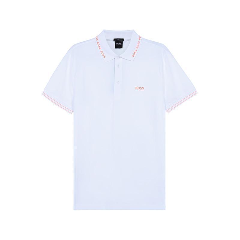 HUGO BOSS 雨果博斯 男士 棉/涤纶修身短袖POLO衫50452509