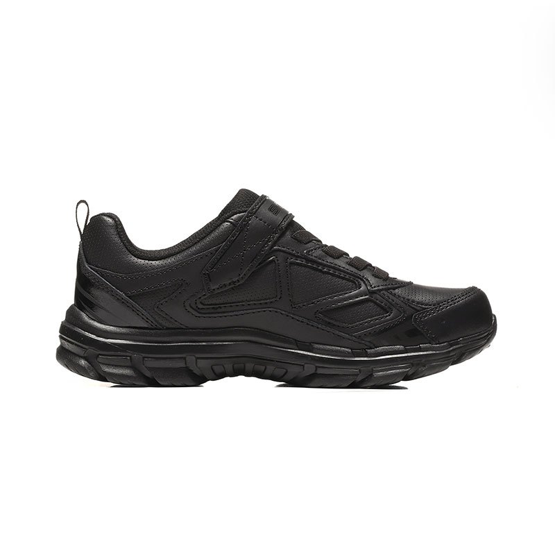 Skechers斯凯奇童鞋休闲鞋厚底舒适轻质男童运动鞋95357L 95357L/BBK全黑色
