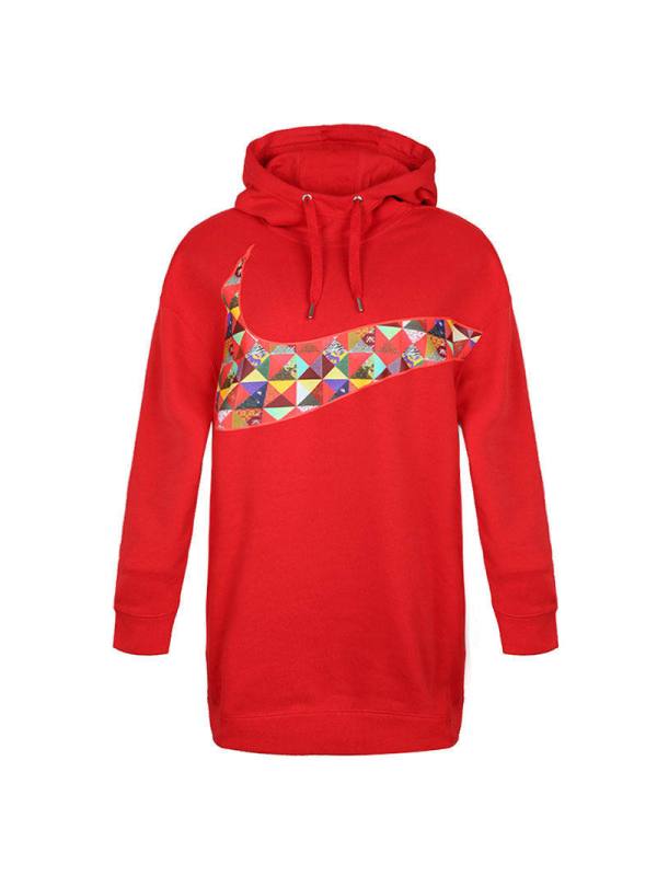 Nike耐克 2019年春季 CNY NW PO HOODY 女子连帽套头衫BV5984-600