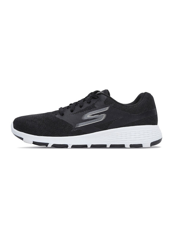 Skechers斯凯奇女鞋女鞋新款透气布健步鞋减震户外运动鞋15651-BKW