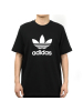 adidas阿迪达斯三叶草男子短袖上衣黑-CW0709