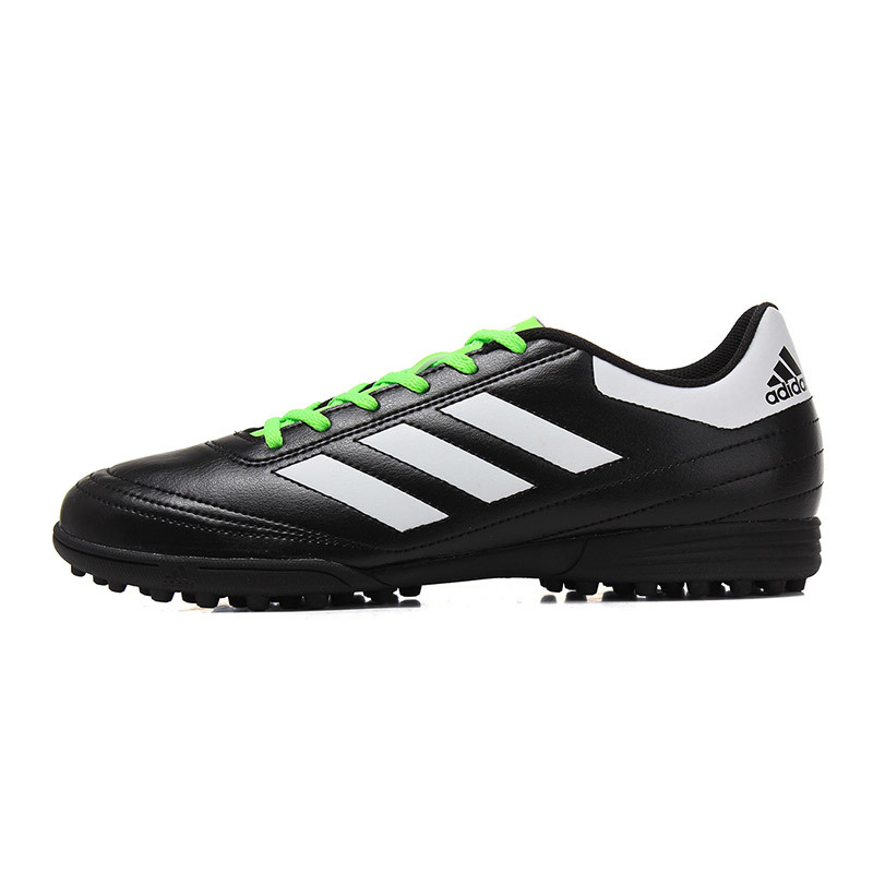 【自营】adidas阿迪达斯男子足球鞋夏季TF碎钉运动鞋BB0585 BB0585一号黑+白+太阳能绿