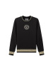 范思哲 VERSACE JEANS COUTURE 女士棉质圆领长袖卫衣运动衫72HAIT03 CF01T