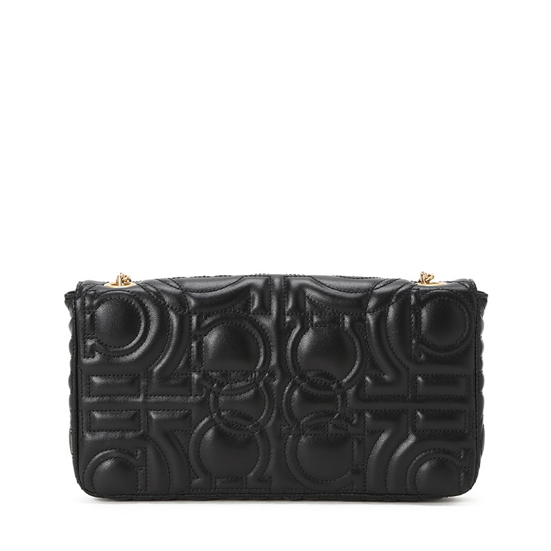 FERRAGAMO菲拉格慕 GANCINI迷你 单肩斜挎包 23x12x3CM