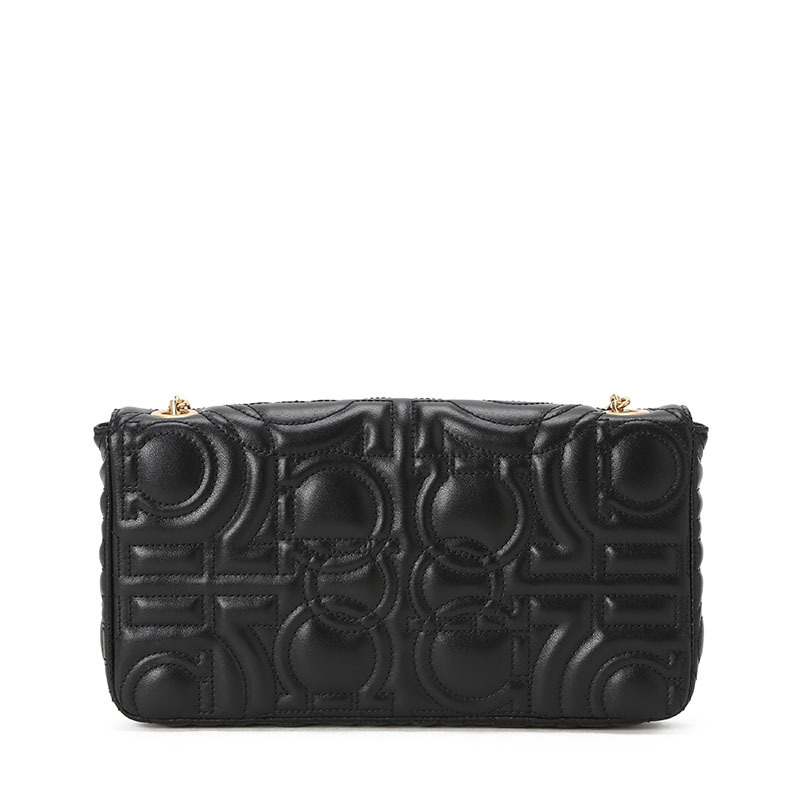 FERRAGAMO菲拉格慕 GANCINI迷你 单肩斜挎包 23x12x3CM