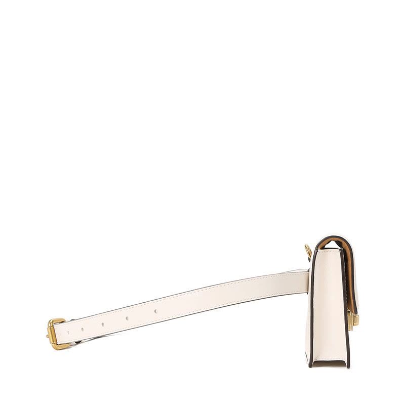 COACH\蔻驰 HUTTON胸包/腰包 斜挎包 锁扣绗缝皮图片