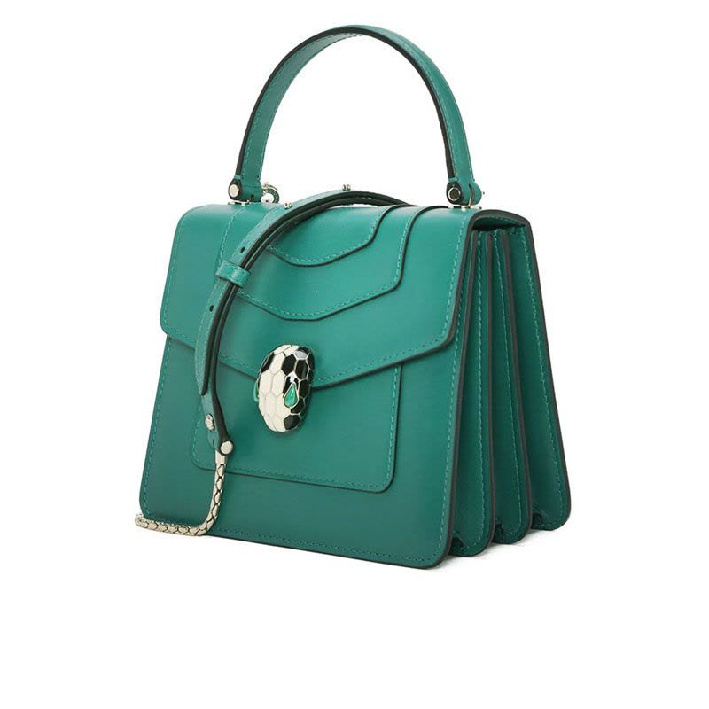 【预定】BVLGARI宝格丽 SERPENTI FOREVER 经典蛇头单肩包图片