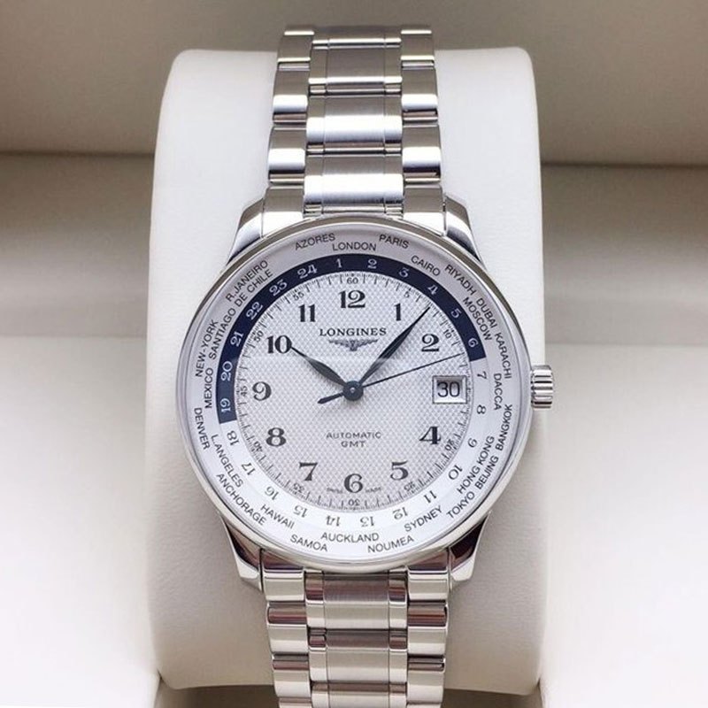 【预售款】浪琴(LONGINES)瑞士进口名匠系列时尚钢带腕表自动机械表男L2.631.4.70.6