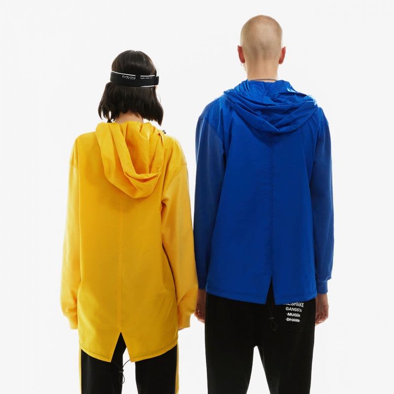 马克华菲潮牌RESHAKE华菲型格男装2019春新款情侣装卫衣男连帽简约潮流百搭图片