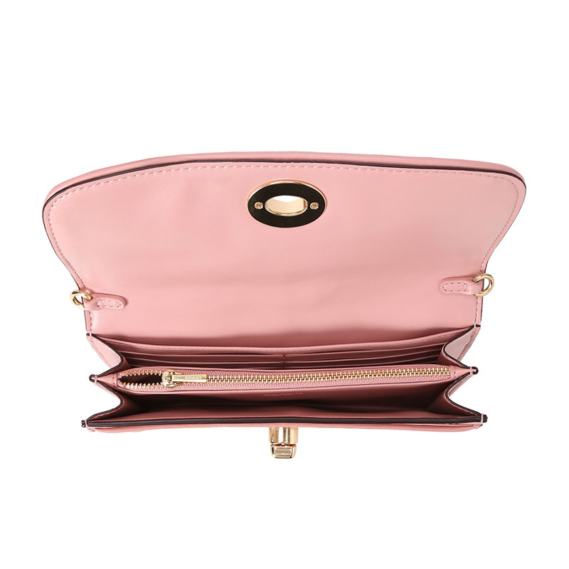 COACH 女士褶皱款链条斜挎包 F76823 20x12.5x5CM