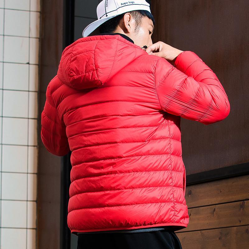 赛琪秋季男士休闲外套潮流百搭青年轻薄羽绒服男运动保暖舒适男衣257557