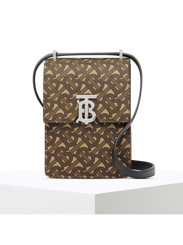 博柏利BURBERRY 8032898 男士斜挎包手机包