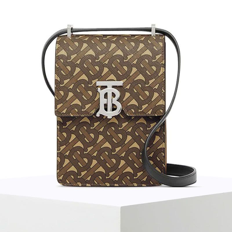 博柏利BURBERRY 8032898 男士斜挎包手机包图片