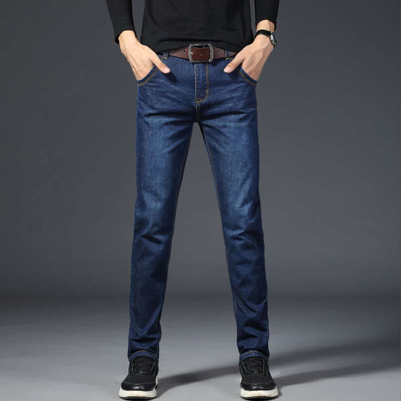 太子龙2018新款秋冬现货男士微弹直筒休闲裤男大码牛仔裤